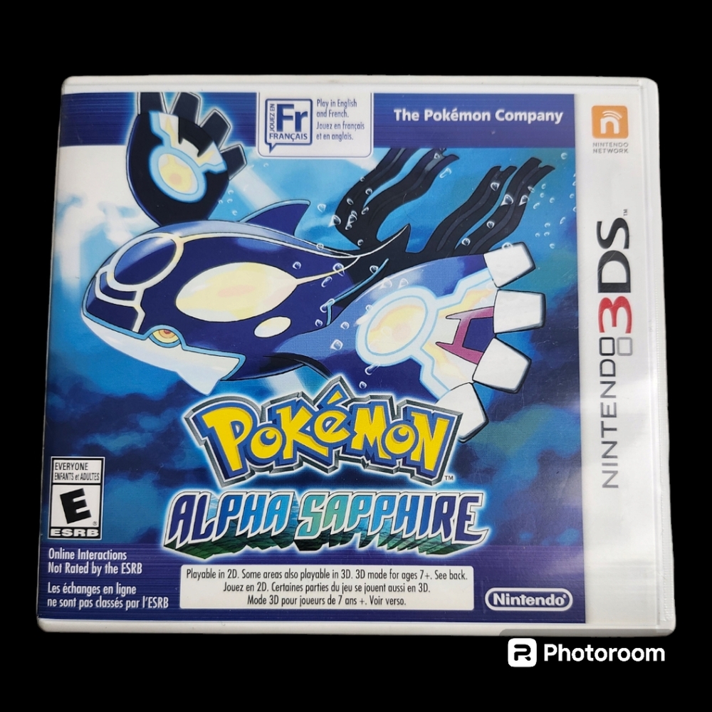 Pokémon Alpha Sapphire - Nintendo 3DS CASE ONLY,NO GAME